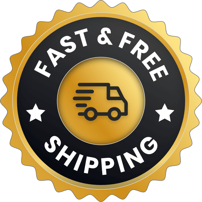 Fast & Free shipping